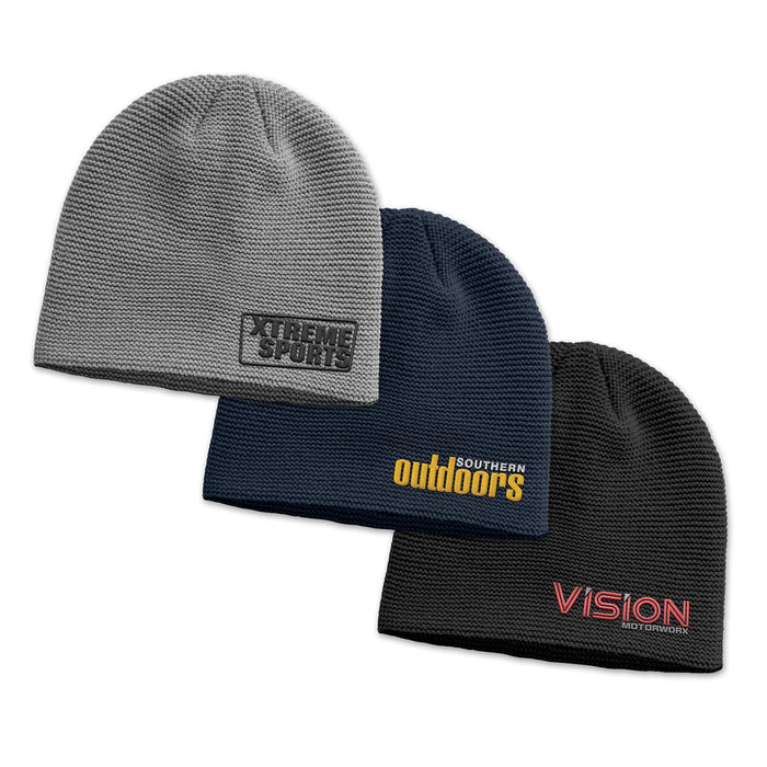 Garter Knit Beanie