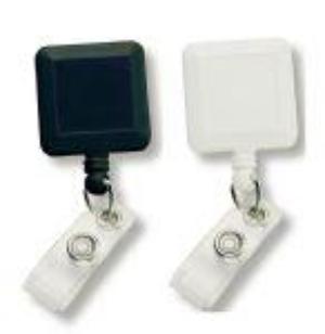 Square Retractable Badge Holder