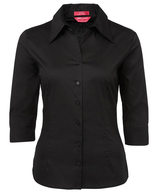 Ladies Fitted 3/4 Sleeve Shirt