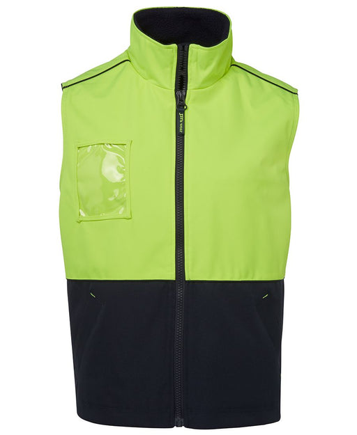 Hi Vis Fleece Lined Safety Vest