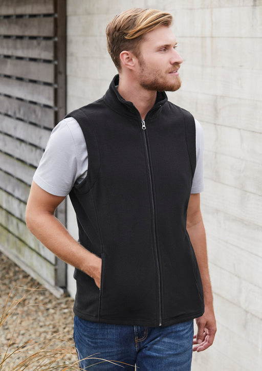 Biz Collection Micro Fleece Vest F233MN