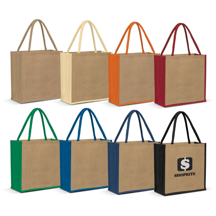 Monza Jute Tote Bag