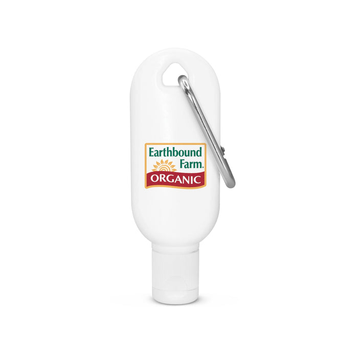Sunscreen with Carabiner