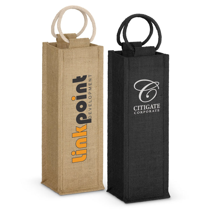 Napoli Jute Wine Bag